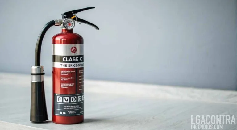 Extintor Clase C de 9 kg para evaluación técnica en Querétaro